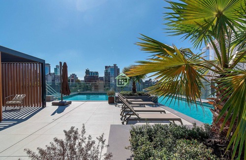 Rio Branco Apartment | Studio Premium: Rooftop e Lazer no Moinhos