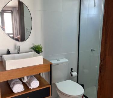 Ribeirao da Ilha Apartment | Studio simples e confortável no Ribeirão da Ilha
