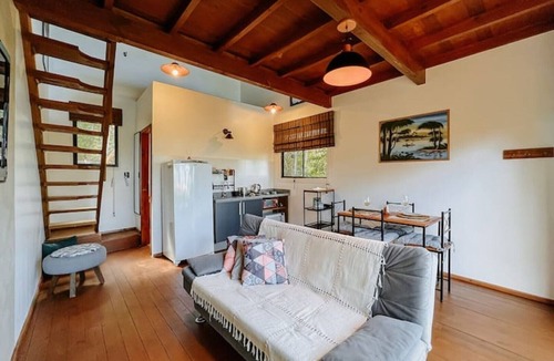 Garopaba House | Studio Turmalina, overlooking the sea, dunes and lagoon.