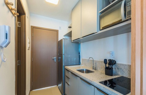 Pituba Apartment | Studios in Building w/Pool and Gym - Jdns