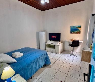 Jundiai House | Suíte 3 com Ar-Condicionado, Geladeira, TV, Wi-Fi