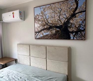 Sudoeste e Octogonal Apartment | Temporada - Kit Studio Ipê Branco - 101 - Sudoeste - Melhor Custo Benefício - Até 4 pessoas
