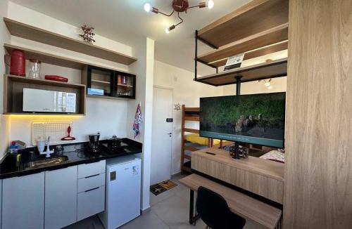 Sao Carlos Apartment | TESLA APT2-Pool, Air, gym, 24-hour portaria