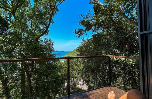 Florianopolis Cabin | Tiny House on the beach with sea view - Sattva Refuge