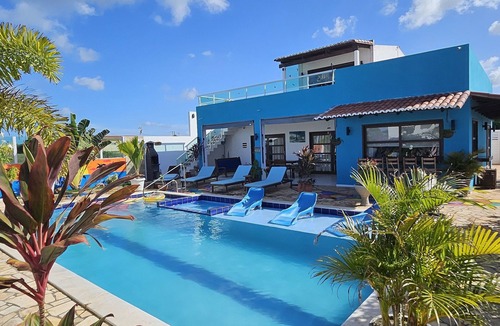 Touros House | Touros, Residencial Beira Mar .large pool, by the sea for 8 persons