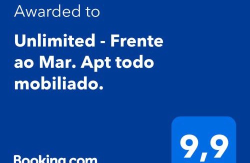 Pompeia Apartment | Unlimited - Frente ao Mar. Apt todo mobiliado.