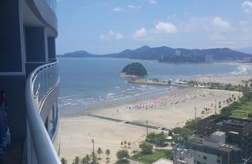 Pompeia Apartment | Unlimited Ocean Front - Frente à Praia Vista Mar Hidromassagem 2 Piscinas Climatizadas 2 Saunas Seca e Úmida Wi-Fi 350MB
