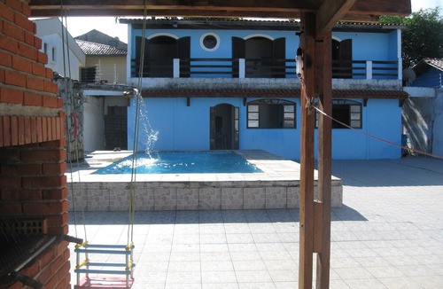 Jardim Virginia House | unmissable cove house barbecue pool and backyard 200m2 sleeps 20 people