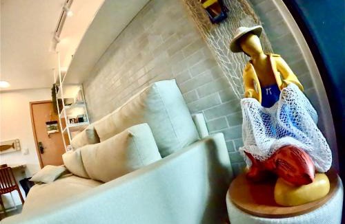 Porto de Galinhas Apartment | Villa Oceânica de Charme Literário - Arte, Piscina Privativa e Conforto com Acesso à praia - Beach Access