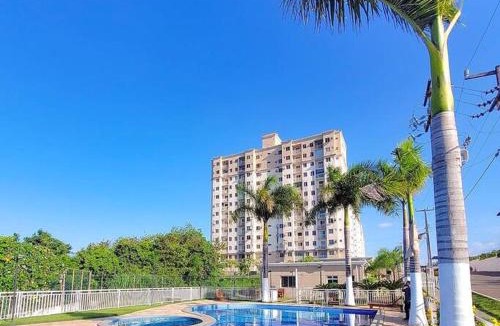 Sao Jose de Ribamar Apartment | Vista do 5° andar c/ elevador, Piscina e Lazer