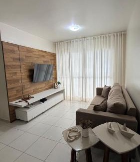 Centro Apartment | Vista para o Mar de Bertioga para até 6 pessoas
