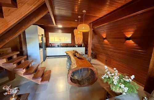 Guatambu Ski Chalet | Waterfall Valley | Lake Chalet | Lake View, Comfort and Exclusivity