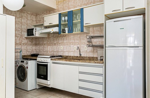 Jurere Apartment | WI-FI 240MB | 350m from Jurerê Beach #JA13