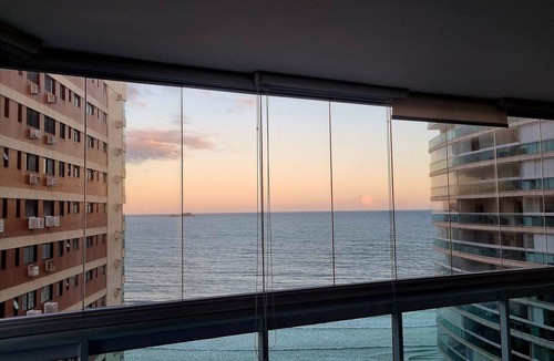 Asturias Apartment | Wonderful Apartment In Oceano Biulding with balcony with BBQ and a big pool