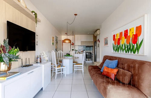 Itapiruba Apartment | Wonderful View: Beachfront Apartment
