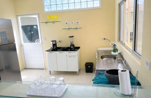 Sao Jose da Coroa Grande House | Yellow House - São José Coroa Grande - Pets Allowed - For Families - Gourmet Area