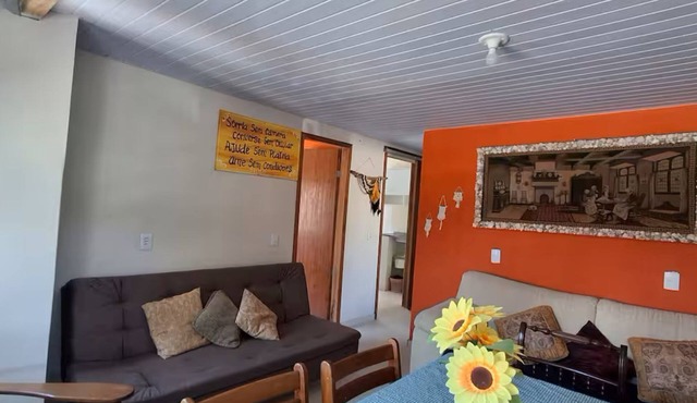 A 5-minute walk from the beach. Apartment for up to 10 people in Canasvieiras in Florianópolis