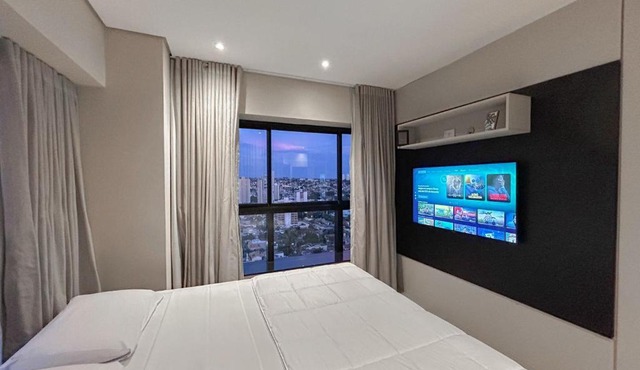 A Melhor Vista em Um Flat Super Confortável