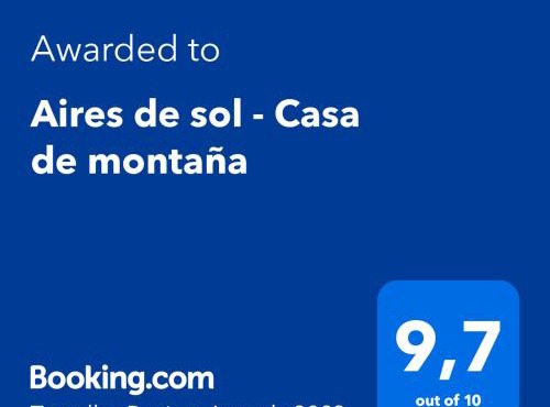 Aires de sol - Casa de montaña in Potrerillos