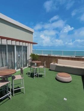 Ap Mirante Fortaleza 5min da Praia com Piscina e Rooftop para 6 pessoas