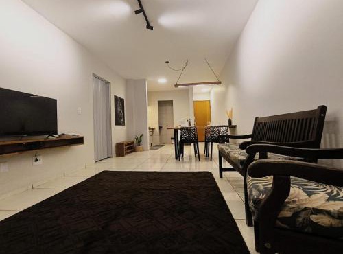 Apartamento 11 - 2 Quartos com AC e cama de casal