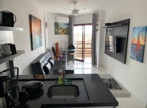 Apartamento com Vista do Mar em Residencial com Piscina in Florianópolis
