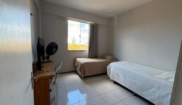 Apartamento Duplo Completo Próximo ao Centro, HRV e Convenções