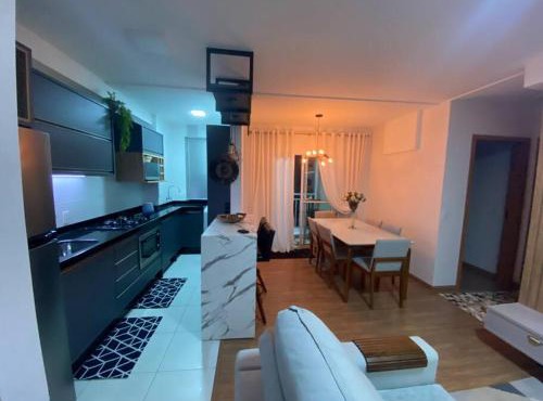 Apartamento encantador com vista para o mar