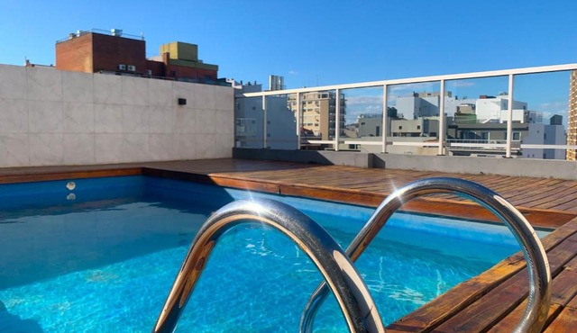 Apartamento na Argentina com piscina