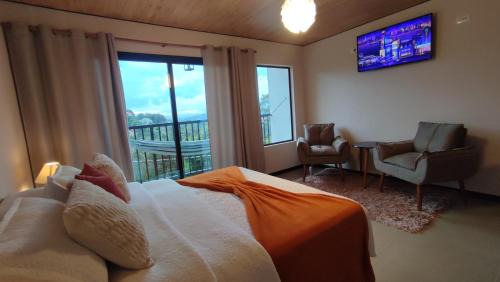 Apartamento para casal com vista para as montanhas in Campos do Jordão