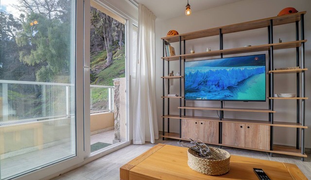 Apartment "Nómades" | With beautiful view to the waterfall I Ayres del Bosque Accommodations