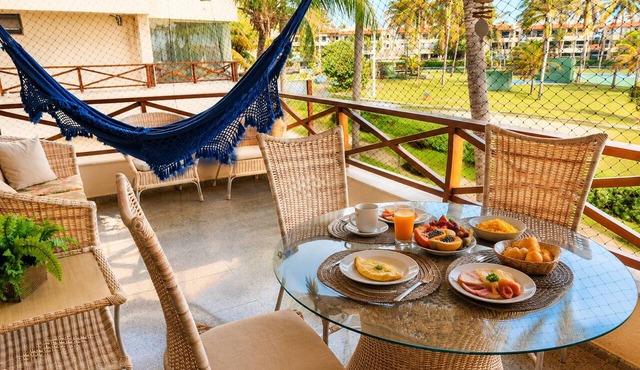 Apartment in a beachfront condominium in Porto das Dunas. in CE