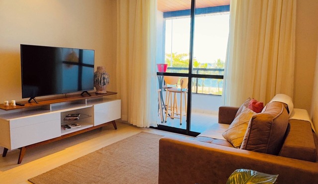Apartment with ocean view and lively atmosphere - Vitória/ES