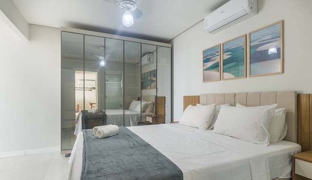 Apt in Condo With Easy Access to the sea Are1502 in Guarapari