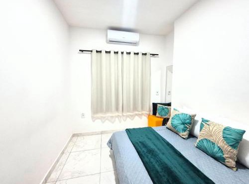 Apto com ar condicionado, wi-fi e enxoval completo!