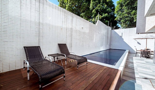 Apto com Piscina Academia e Churrasqueira in João Pessoa
