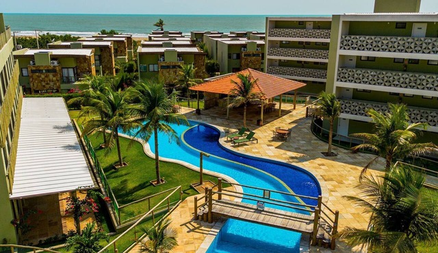 Apto em Resort com Acesso à Praia do Coqueiro in Luís Correia
