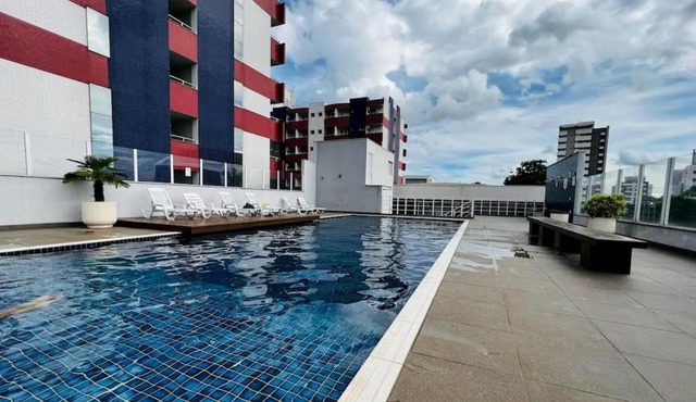 Apto Piscina Academia Ar Cond CID108C in Maringá