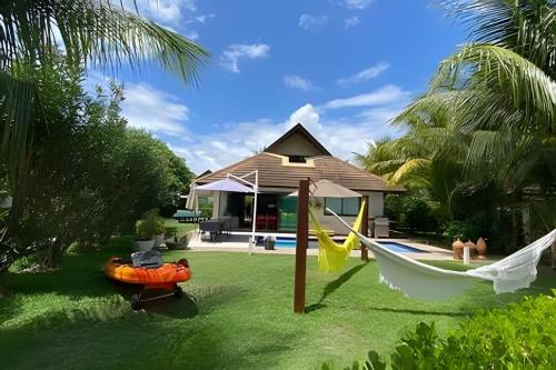 Bangalô luxo Beira Mar no Carneiros Beach Resort