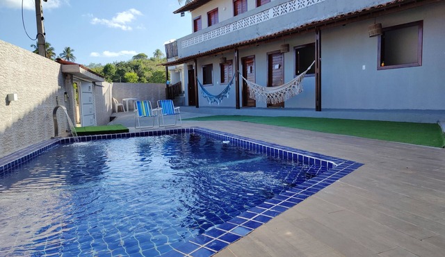 Beach house in the Pousada São Miguel do Milagres style for large families