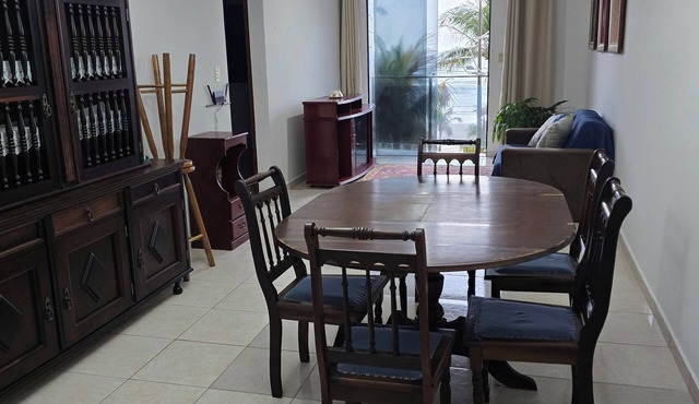 Beachfront apartment in Praia Grande. in Praia Grande
