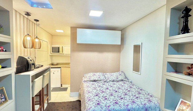 Beachfront loft, downtown Tdai, fully equipped. in Tramandaí