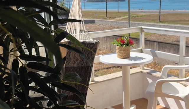 Beachfront Massaguaçu Beach Apartment in Caraguatatuba in SP