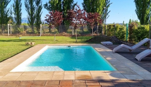 Beautiful house with swimming pool.