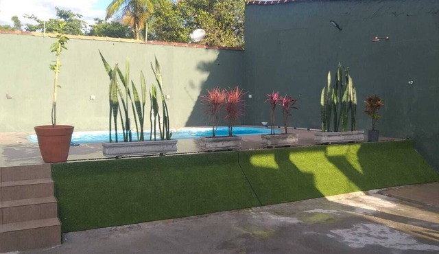 BORACEIA BEACH/BERTIOGA - HOUSE FOR VACATION RENTAL WITH POOL - 150 M FROM THE BEACH in Bertioga