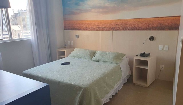 Comfort Suites Flat COM Café, em Frente ao Centro Comercial, com Estac Incluso