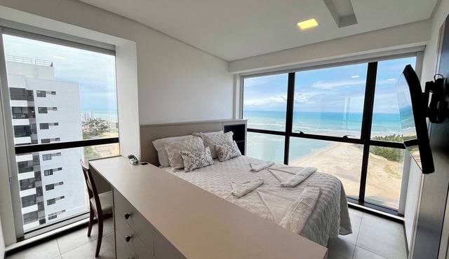Oceanfront Oasis – 2 Suites + Full Kitchen & Living Room in Barra de Jangada Jaboatão dos Guararapes