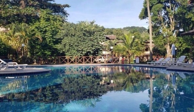 House H 11 in Maresias, gated community facing the beach.