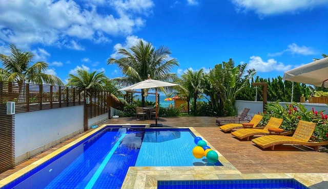 Incrível Casa PÉ NA Areia - NA Praia DE Maresias - Disponível Réveillon