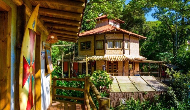 Casa Caiçara Veio do Rio - Quarto Casal 03 Quarto em São Sebastião, Brasil